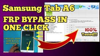 SAMSUNG TAB A6 (SM-T285)FRP BYPASS IN ONE CLICK TESTED| Easy Solution