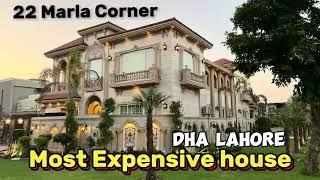 Most Expensive Mansion in DHA Lahore / Pool & Home theatre in Basement !!