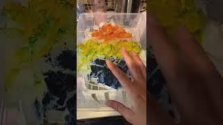 Best for 100% cotton yarn! And oh so fun to do #handdyedyarn #diy #icedye #tiedye #yarn