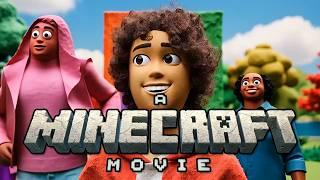 "Minecraft Movie" teaser, but it's all Claymation!