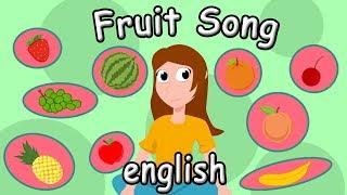 The Fruit Song | Learn Fruits | Nursery Rhymes for Kids | Rhymes for Children | Learn English Kids
