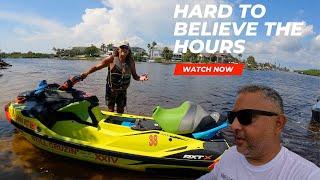 Have you ever seen this many hours on a SeaDoo?