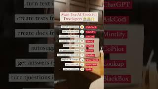60% of Developers aren’t using this but YOU should! AI tools SAVE TIME & INCREASE PRODUCTIVITY 