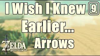 I Wish I Knew Earlier Zelda Breath of The Wild #9 Where to get Arrows #botw