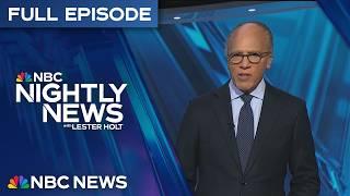 Nightly News Full Broadcast - Jan. 10