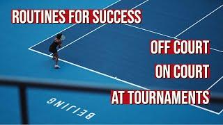 Seminar for tennis parents and players: Routines for Success