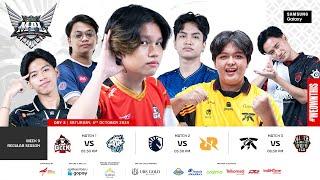  LIVE | MPL ID S14 | Regular Season Day 2 Week 9 | English