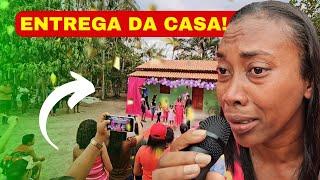 ENTREGA OFICIAL DA CASA DE LILIANE! MUITA EMOÇÃO ️