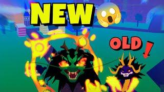 New vs Old Dragon Comparison + PvP is CRAZY!! Blox Fruits Dragon Rework Update