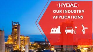 HYDAC-Our Industry Applications, Shaping the industry of the future