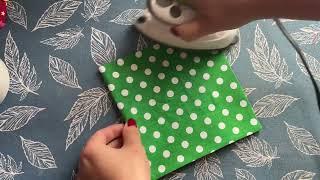 You'll Want To Make This Right Away After Watching This Video/Easy DIY XMas Ornament Sewing Tutorial