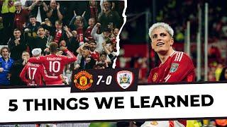 Manchester United's 7-0 demolition of Barnsley | 5 things we learned