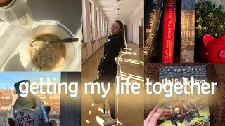 Налаживаю свою жизнь / getting my life together / саморазвитие, уборка , зачёты , английский