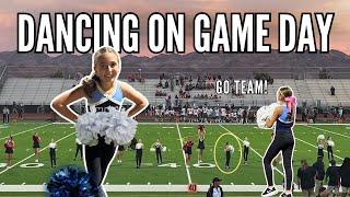 Hallie Performs on Game Day! | Her Dance Team is Invited to the High School Football Game