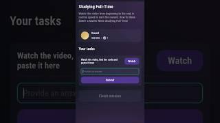 Studying full - time tapswap video code | Studying full - time tapswap code #crypto #code