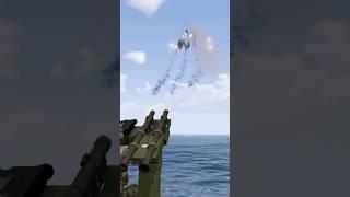 FIM-92F (DMS) sinks 3 helicopters in 1 shot #arma3 #milsimtv #military #shorts #fighter