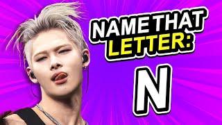 NAME THAT LETTER: A-Z KPOP SONGS | KPOP QUIZ 2025