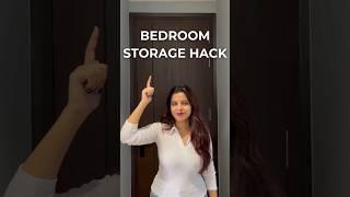 Bedroom Storage Hack #bedroomstorage  #bedroomdecor  #bedroomfurniture