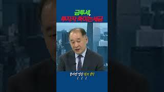 금투세, 투자자 죽이는 세금_박순혁 작가