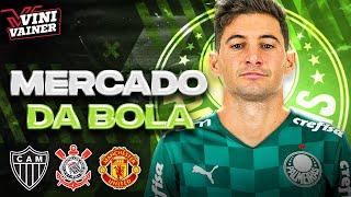 LUCAS ALARIO FECHA COM O PALMEIRAS│CR7 JOGANDO NO BRASIL?│NOVO TÉCNICO DO GALO - Mercado da Bola