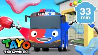 Learn Colors with Tayo and More! | +Compilation | Color Song for Kids | Tayo the Little Bus