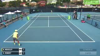 Mousley (AUS) vs. Robert (FRA) 2018 ATP Challenger Launceston Singles Tennis Full Match (7.2.18)