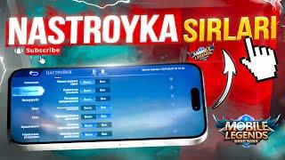 MOBILE LEGENDS NASTROYKALARI 100% ISHLIDI | SIRLARI+O’ZBECHA KO’RVORMASE BO’MIDI