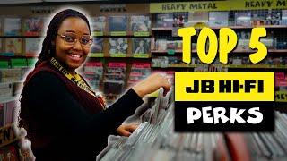 These are the TOP 5 REASONS to join JB Hi-Fi Perks