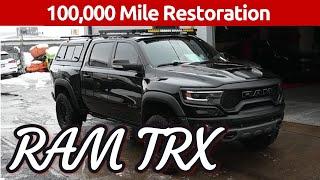 Ram TRX Paint Restoration and Ceramic Coating: 100,000 Miles to New