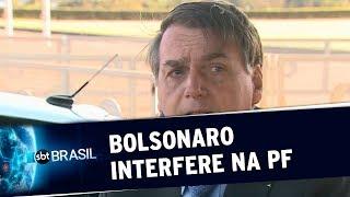 Bolsonaro fala sobre troca de comando da superintendência da PF | SBT Brasil (16/08/19)