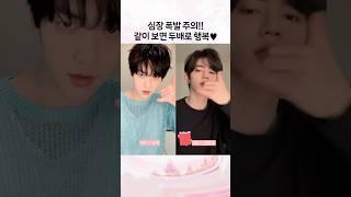 취항저격한 아이돌은?난 둘다..🫶