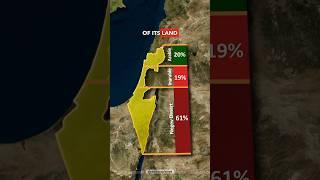 Israel Has Terrible Geography !!!  #shorts #geography #maps #israel  #palestine