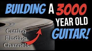 How To Build An Acoustic Guitar Episode 19 (Cutting The Binding Channels)