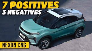 Pros and Cons of Tata Nexon CNG | Nexon Cng Positives & Negatives | Tata Nexon cng Review