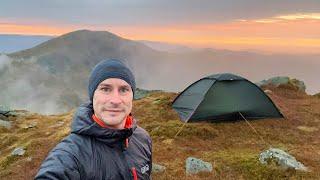 Wild Camping in Scotland at 3199ft on a Munro Summit!