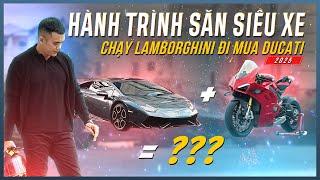 VƯƠNG KHANG CHẠY LAMBORGHINI ĐI MUA DUCATI V4S ĐỜI MỚI GIÁ TRỊ HƠN 1 TỶ