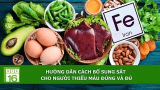 Hướng dẫn cách bổ sung sắt cho người thiếu máu đúng và đủ | VTC16