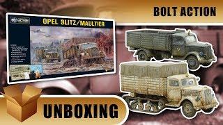 Bolt Action Unboxing: Opel Blitz & Maultier