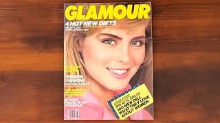 1983 April ASMR Magazine Flip Through: Glamour w Kim Alexis