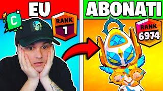  CONTENT CREATOR VS ABONATI pe Brawl stars!