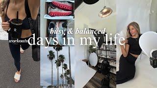 VLOG: busy + exciting work days, Target Haul, Workouts & more!