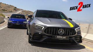 AMG A45S vs Golf R | Which is the best hot hatch?