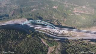 Tsakona's Bridge in 4k by DJI Phantom 4