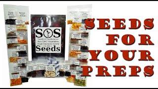 SOS Seeds Of Sustenance Non GMO Heirloom Seeds ~ Seed Bank