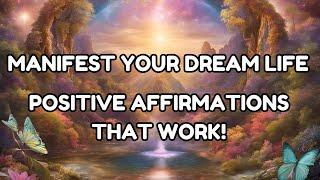 Manifest anything you want | Positive Affirmations | Law of Attraction | Asking the Universe