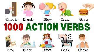 1500 Action Verbs | Common Action Verbs in English | Part 2 | English Vocabulary with Picture |