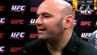 DANA WHITE 10 25 2012 EXPLAINS DENNIS HALLMAN SITUATION AND WHY HE PAID HIM 60 GRAND