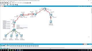 Configuring Inter-VLAN, Static Routes, Default Routes, Trunking, Packet Tracer Practice Lab.