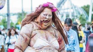 USJ ハロウィン ホラーナイト Zombie scary "Amanda"nakakatakot Halloween Horror Nights 좀비 喪屍