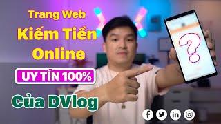 DVlog Ra Mắt Ứng Dụng Kiếm Tiền Online Uy Tín Cho Cộng Đồng MMO Học Sinh, Sinh Viên Việt Nam